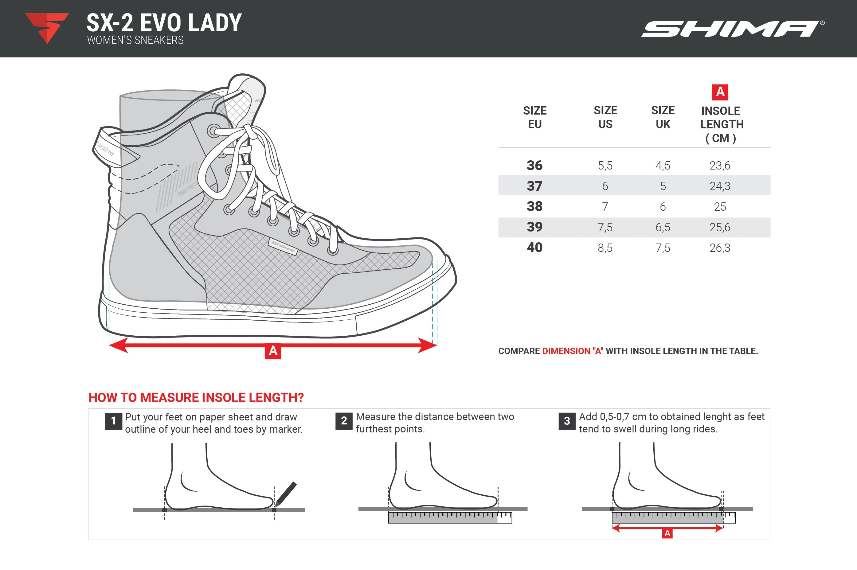 SHIMA SX-2 EVO LADY BOOTS GREY