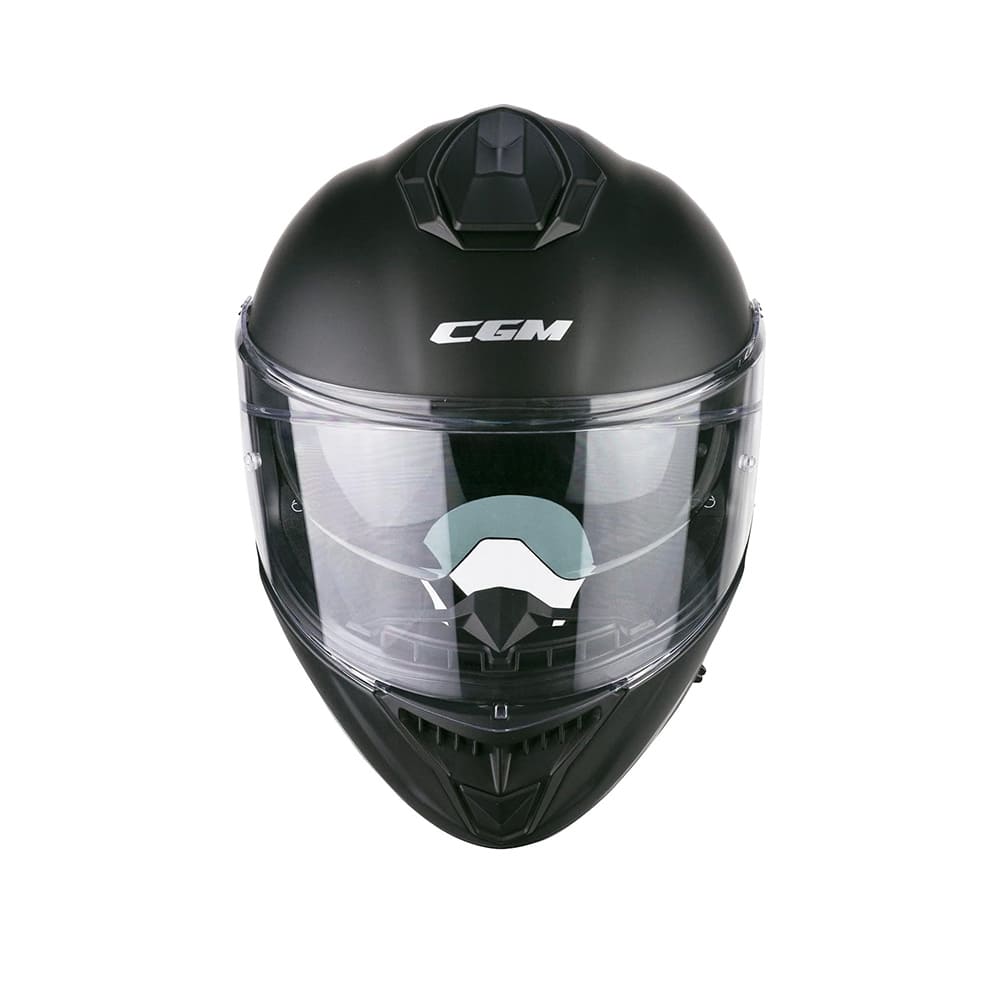 CGM 360A KAD MONO Moto Integral Casco Negro Mate