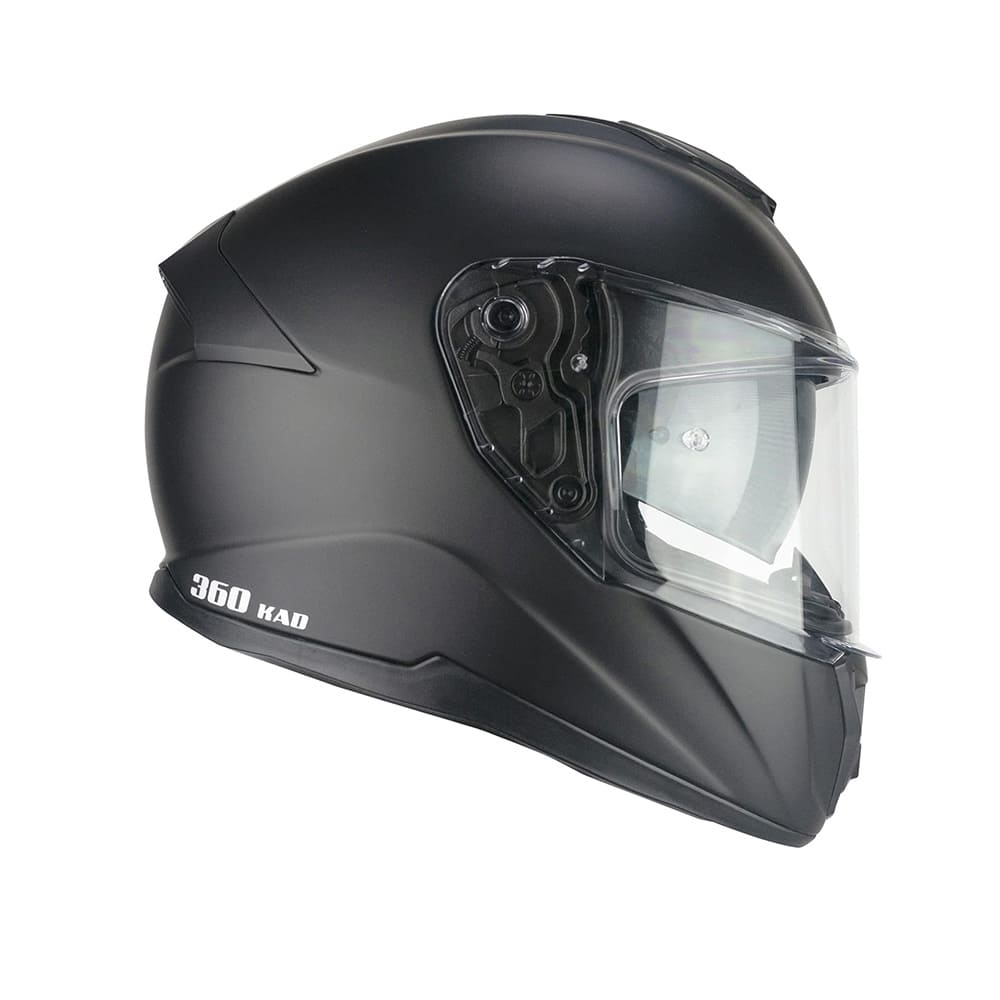 CGM 360A KAD MONO Moto Integral Casco Negro Mate