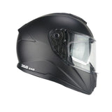 CGM 360A KAD MONO Moto Integral Casco Negro Mate
