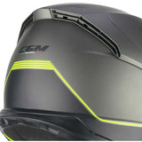 CGM 360G KAD RIDE Integral Moto Casco Amarillo Grafito Fluo Mate