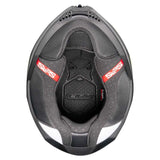 CGM 363 SHOT RACE Integral Moto Casco Rojo Antracita Mate