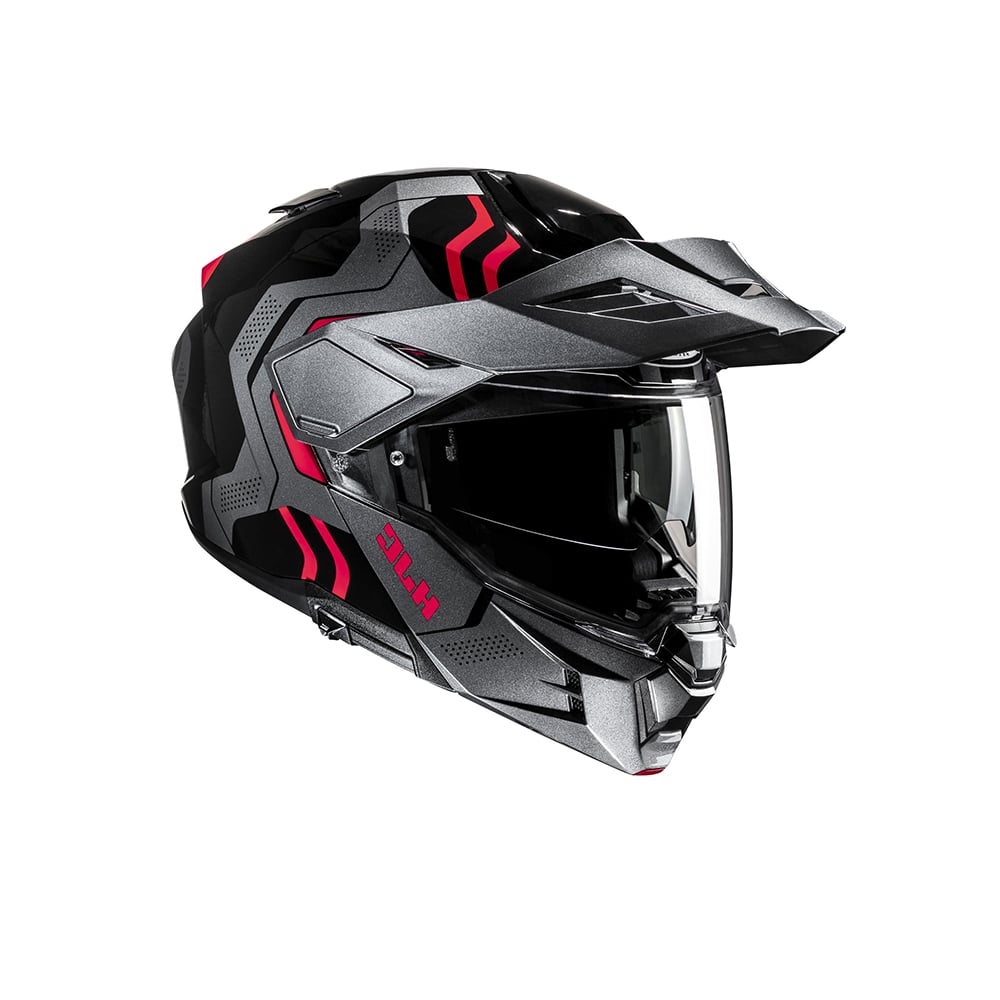 Casco de moto modular HJC I80 Velly MC1 rojo