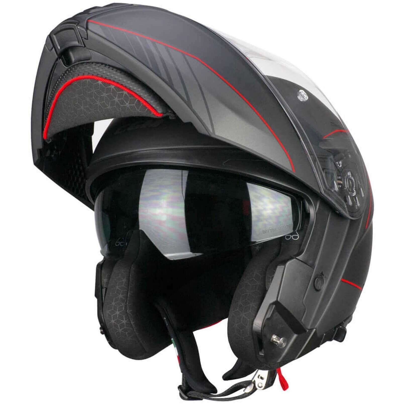 CGM - 560G MAD RIDE Nero Rosso opaco