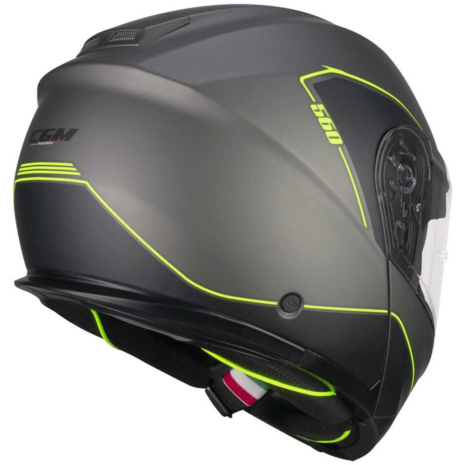 CGM - 560G MAD RIDE Grafite Giallo fluo opaco