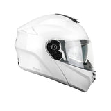 CGM 568A BER MONO MODULAR CASCO DE MOTO ABATIBLE BLANCO