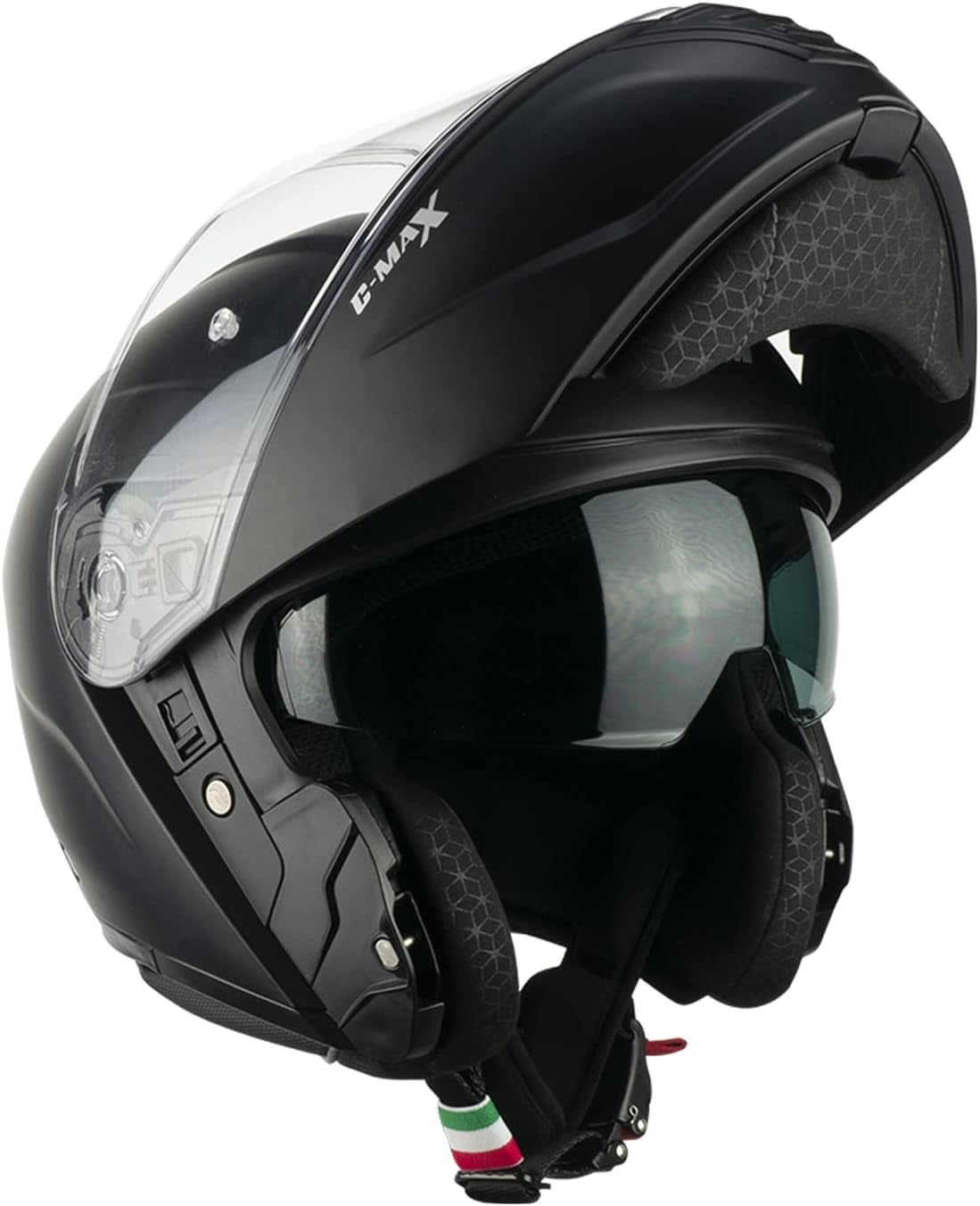 CGM 569A C-MAX MONO Negro Opaco Casco moto abatible