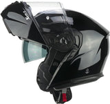 CGM 569A C-MAX MONO Casco Modular Moto Negro