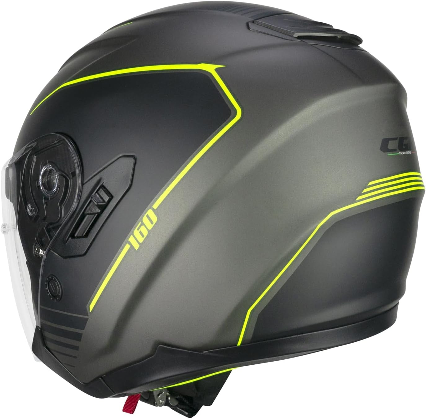 CGM - 160G JAD RIDE Grafite Giallo fluo opaco