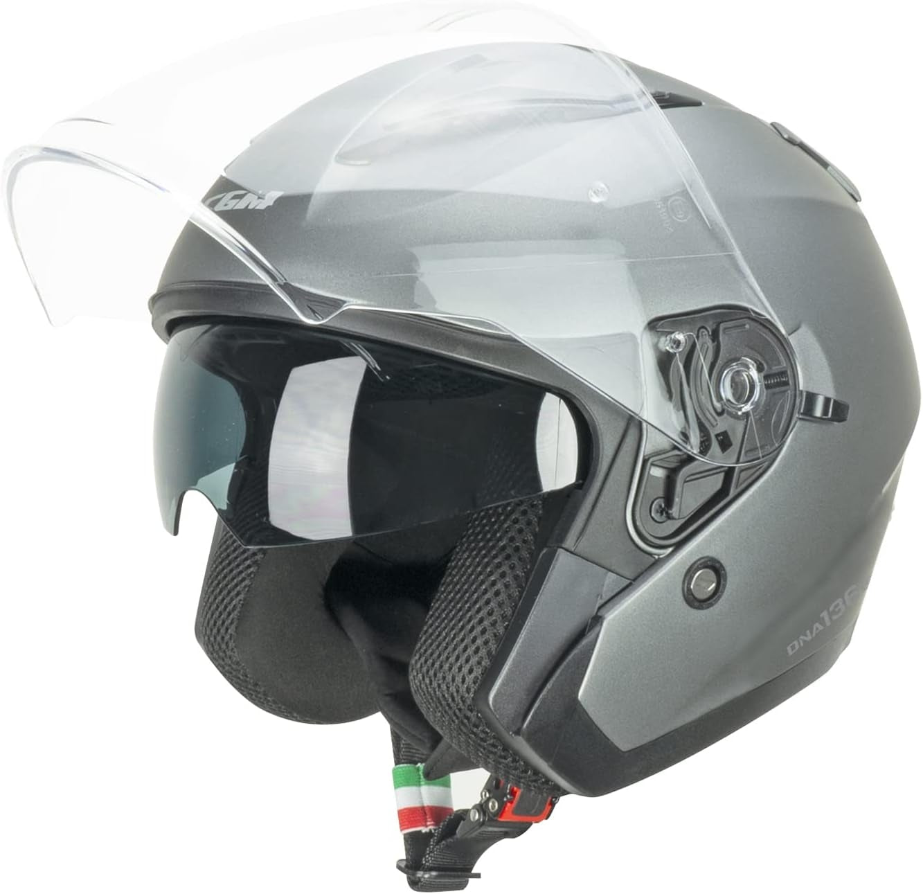 136A DNA MONO Jet Scooter Touring Casco Antracita satinado