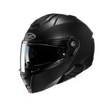 HJC i91 Casco Modular Para Moto Urbano Street Riding Semi Plano Negro