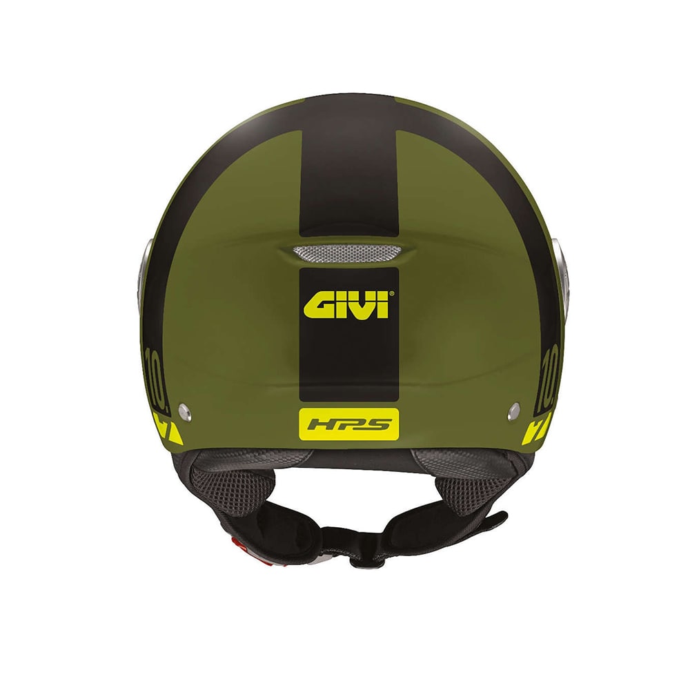 Casco Jet Noise 10.7 Ming Camplin Negro Amarillo