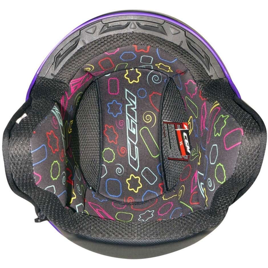 CGM 261A Niños Abierto Casco Rosa Mate