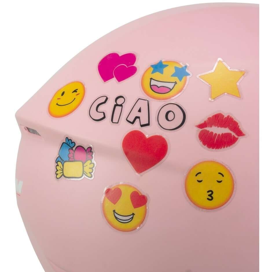 CGM 261A Niños Abierto Casco Rosa Mate