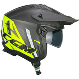 CGM 155X Rush Sprint Graphite Yellow fluo casco integral para moto de carretera