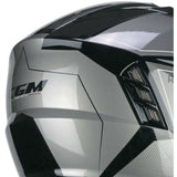 CGM 155S Rush Race Casco Jet Moto Negro Grafito