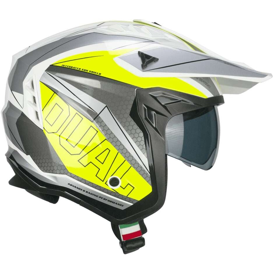 CGM - 155G RUSH DUAL Bianco Giallo fluo