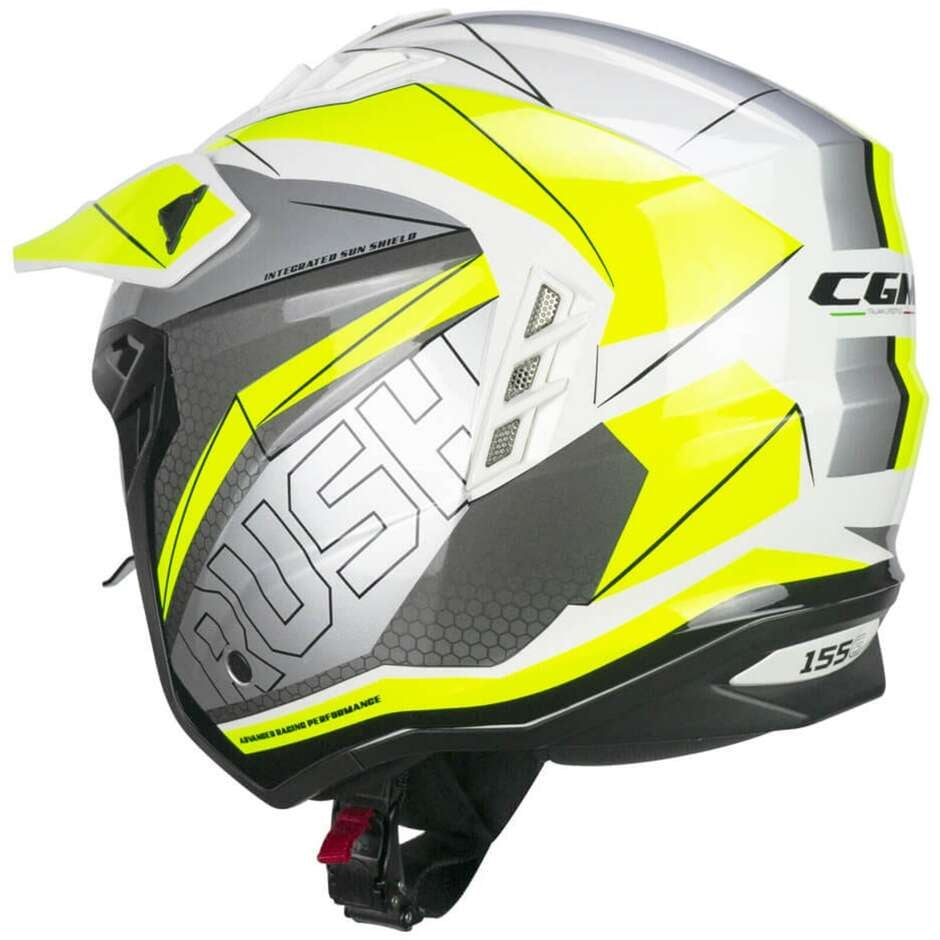 CGM - 155G RUSH DUAL Bianco Giallo fluo