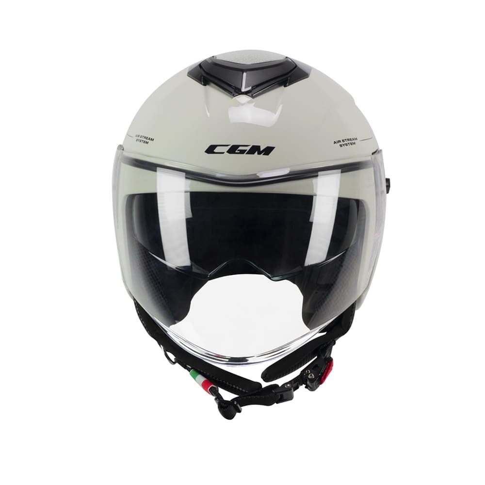 CGM 126G IPER CITY Scooter Cara Abierta Jet Casco Gris