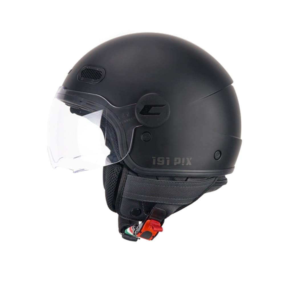 CGM 191A PIX MONO ABIERTO Moto Casco Negro Mate