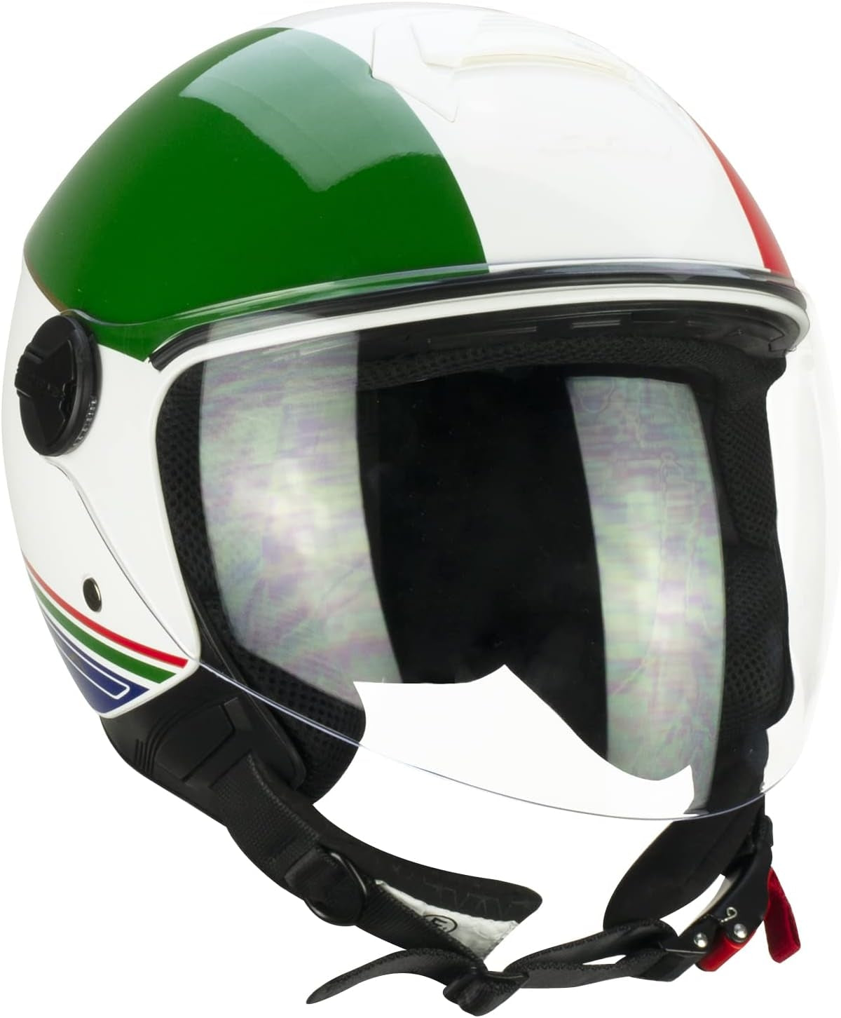 CGM - 167I FLO ITALIA Bianco Verde Rosso lunga