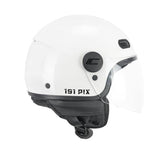 CGM 191A PIX MONO JET CASCO MOTO Blanco Largo