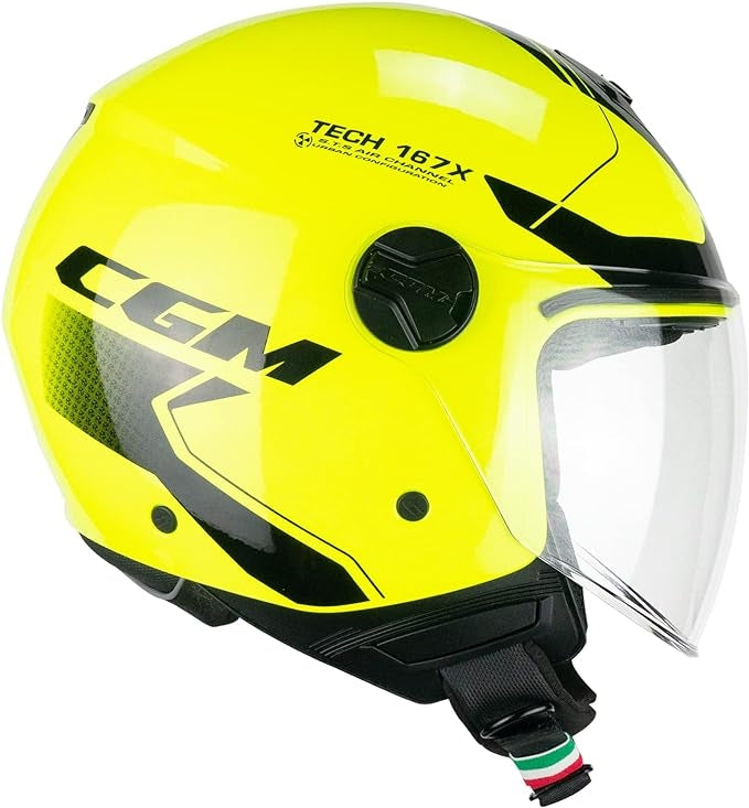 CGM - 167X FLO TECH Giallo fluo Nero lunga