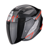SCORPION EXO-230 LOOP CASCO DE MOTO Metal Negro-Rojo