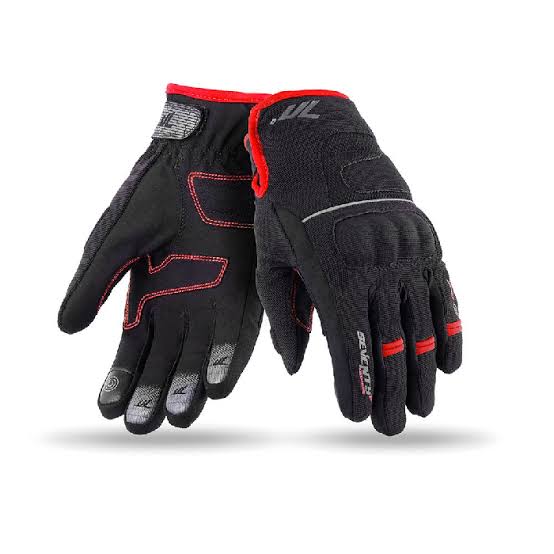 SEVENTY DEGREES SD-C43 INVIERNO GUANTE DE MOTO URBAN HOMBRE NEGRO ROJO
