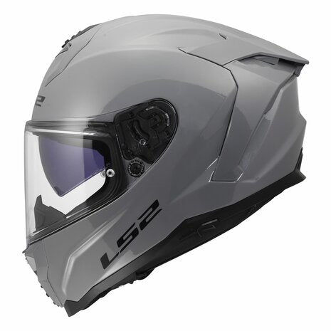 LS2 FF817 CHALLENGER II SOLID CASCO DE MOTO NARDO GRIS