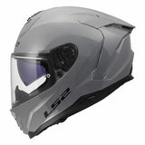LS2 FF817 CHALLENGER II SOLID CASCO DE MOTO NARDO GRIS