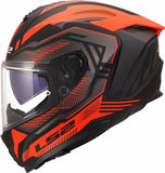 LS2 FF817 CHALLENGER II DRAVIX CASCO DE MOTO ROJO