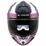 LS2 FF817 CHALLENGER II LAVENDER CASCO DE MOTO FLAMAN MATE