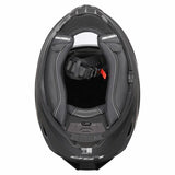 LS2 FF817 CHALLENGER II SOLID CASCO DE MOTO MATE NEGRO
