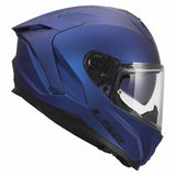 LS2 FF817 CHALLENGER II SOLID CASCO DE MOTO MATE NAVY AZUL