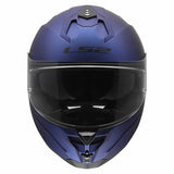 LS2 FF817 CHALLENGER II SOLID CASCO DE MOTO MATE NAVY AZUL