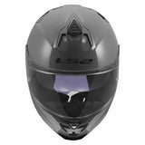 LS2 FF817 CHALLENGER II SOLID CASCO DE MOTO NARDO GRIS