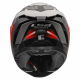 LS2 FF817 CHALLENGER II VIPER CASCO DE MOTO GRIS ROJO