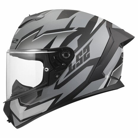 LS2 FF820 RAPID III XTREM CASCO DE MOTO NEGRO GRIS