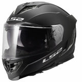 LS2 FF818 STORM III SOLID CASCO DE MOTO MATE NEGRO