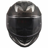 LS2 FF818 STORM III SPORTY CASCO DE MOTO NEGRO GRIS