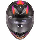 LS2 FF818 STORM III SPORTY CASCO DE MOTO GRIS PÚRPURA