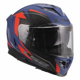 LS2 FF818 STORM III DYNAMO CASCO DE MOTO AZUL ROJO