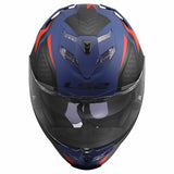 LS2 FF818 STORM III DYNAMO CASCO DE MOTO AZUL ROJO