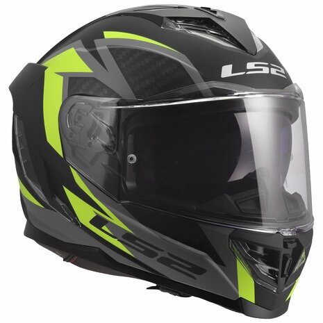 LS2 FF818 STORM III KAOS CASCO DE MOTO H-V AMARILLO