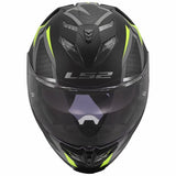 LS2 FF818 STORM III KAOS CASCO DE MOTO H-V AMARILLO