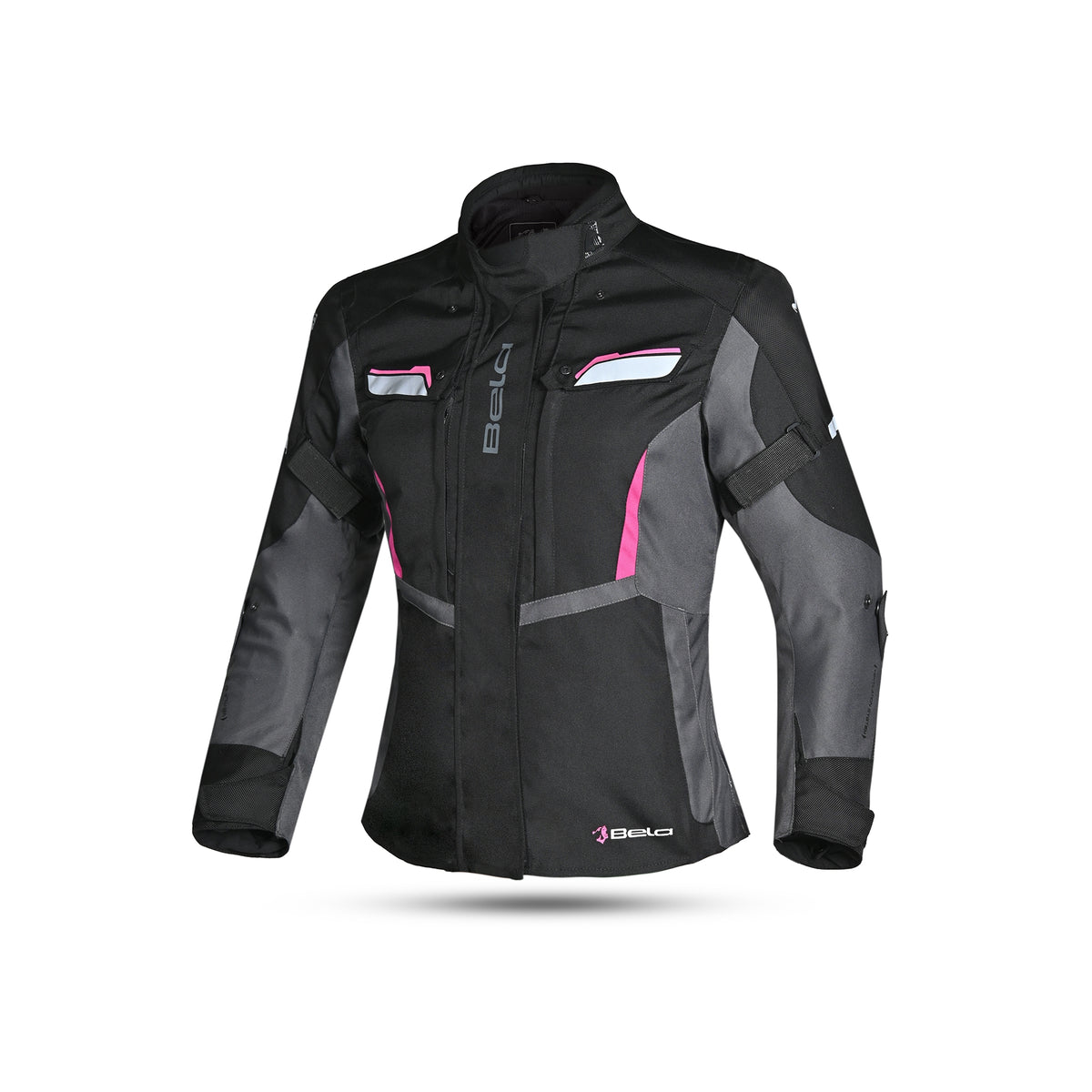 BELA - Chaqueta Textil Hurricane Lady  Negro/Fucsia