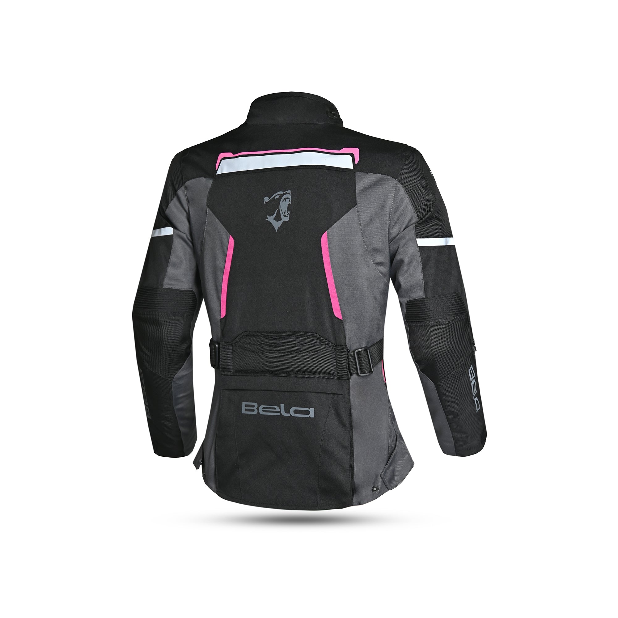 BELA - Chaqueta Textil Hurricane Lady  Negro/Fucsia