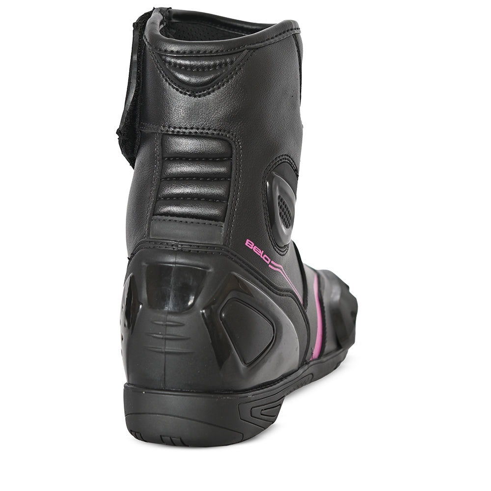 BELA - Botas Piel Faster 2.0 Lady Negro/Rosa