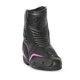 BELA - Botas Senhora Faster 2.0 em Pele Preta/Rosa